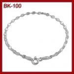 Srebrna bransoletka - 18cm - BK-100
